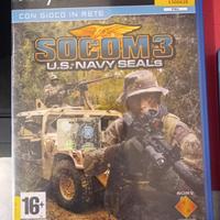 SOCOM 3 Playstation 2 US Navy Seals con manuale