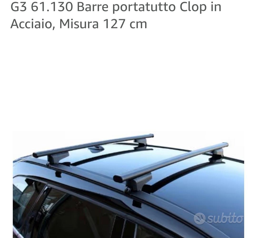 Barra Portatutto Universale G3 Clop In Acciaio - Lunghezza 127 Cm, Carico Max 75 Kg