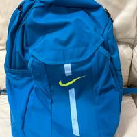 Zaino Nike Blu con Logo Giallo Fluo