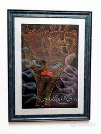 Quadro di Novella Parigini firmato ( 63 x 84 )