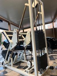 Leg Press Professionale 45° con Pacco Pesi (150 kg