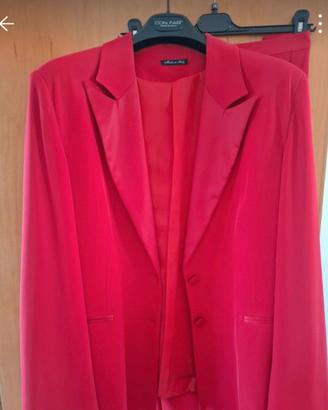 Tailleur Rosso - Made in Italy