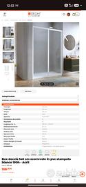 box doccia deghi 140cm