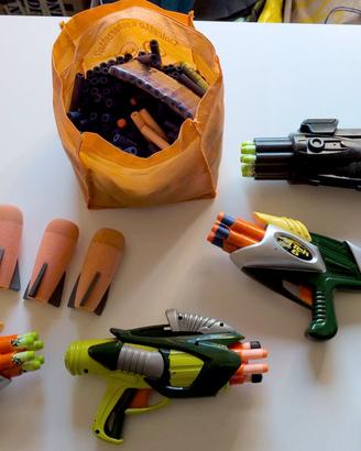 Mega Lotto Blaster Tipo Nerf / Buzz Bee + 5 Razzi