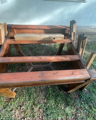 Tavolo primi 900 stile Liberty