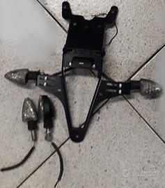 Portatarga moto universale