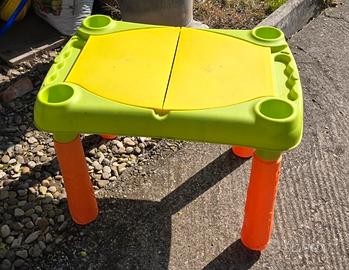 tavolino bambini sabbiera / acqua 