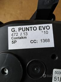 Quadro strumenti FIAT PUNTO EVO 14 del 2010