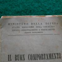 LIBRETTO " IL BUON COMPORTAMENTO" DEL 1952