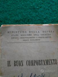 LIBRETTO " IL BUON COMPORTAMENTO" DEL 1952
