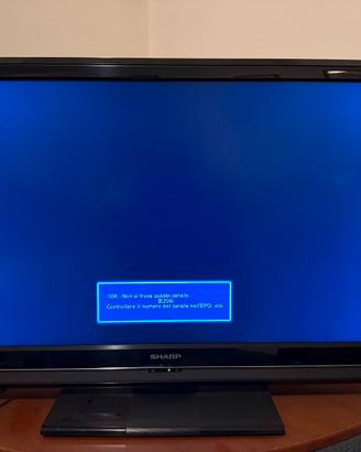 TV LCD SHARP AQUOS 37 pollici 1080p HD