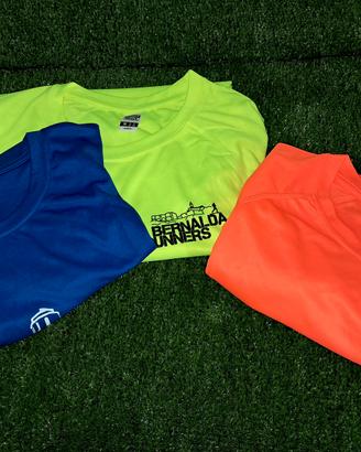 Set 3 magliette tecniche sportive taglia M
