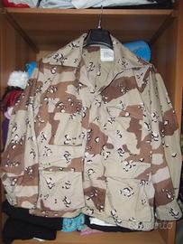 BDU Desert 6 Colori Us Army tg M
