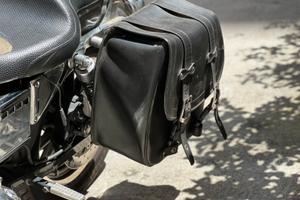 Borsa in cuoio per Moto
