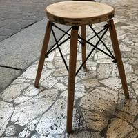 Tavolinetto basso tronco albero