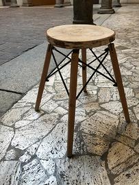 Tavolinetto basso tronco albero