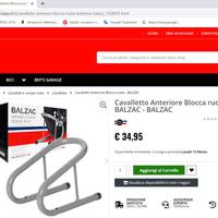 Cavalletto Fermaruota Portamoto Nuovo