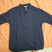 Camicia Shinu Blu Giapponese, Coreana, Cinese