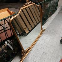 Letto e speccio in ottone