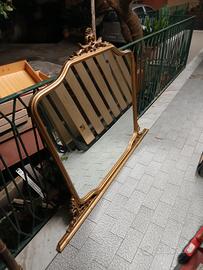 Letto e speccio in ottone