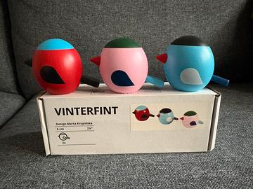 IKEA Vinterfint decorazione 3 pz