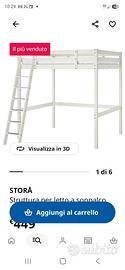letto a soppalco  ikea