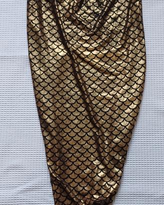 Costume da sirena bambina 5/6/7 anni