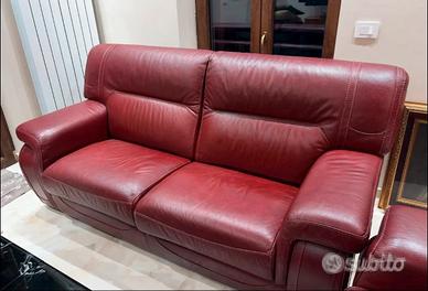 Divano in pelle di Bisonte