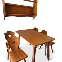 Tavolo con sedie tirolesi