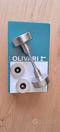 Pomello per porta a vetro Olivari