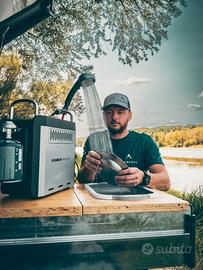 Doccia calda da viaggio - Caldaia a gas