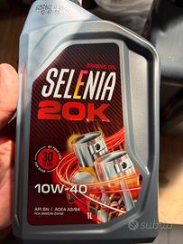 Olio selenia 10w40 confezioni da litro  20K