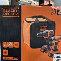 Black decker Trapano percussione da 18 V BCK21S2S