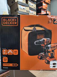 Black decker Trapano percussione da 18 V BCK21S2S