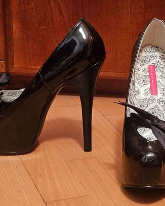 Scarpe Bordello tacco 15 cm taglia 38