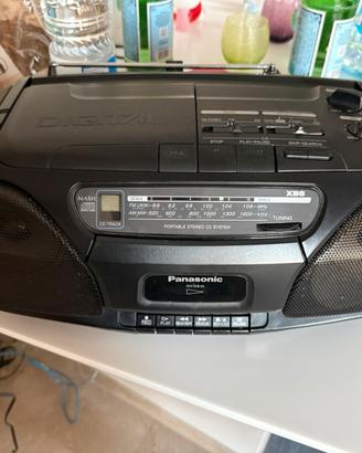 Panasonic RX-DS10 Stereo Vintage CD cassette radio