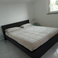 Letto Ikea 2 piazze + materasso