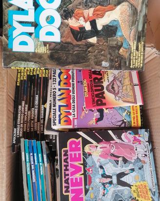 Fumetti Dylan Dog, Topolino, Magico Vento...