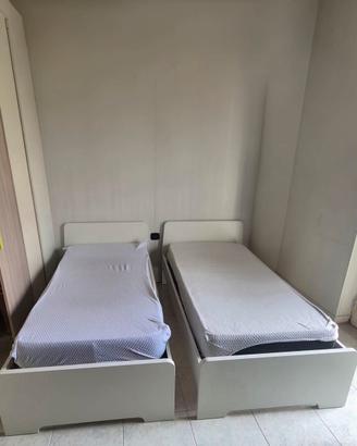 Letti singoli uno 60€ due 100€