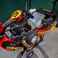 CRG puffo kart 50cc  3 - 7 anni 