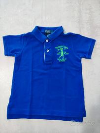 Polo Ralph Lauren Bimbo Blu/Verde 18  Mesi