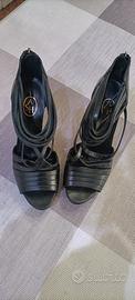 scarpe donna ASH pelle nera 