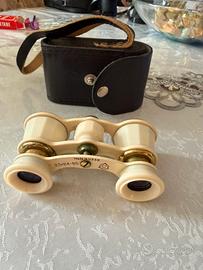 Binocolo/Cannocchiale da teatro con custodia