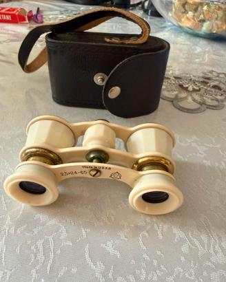 Binocolo/Cannocchiale da teatro con custodia