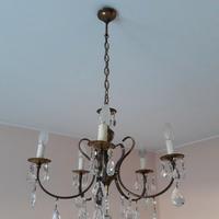 Lampadario con applique