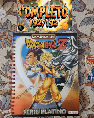 Album DragonBall Z Serie Platino Completo 192/192