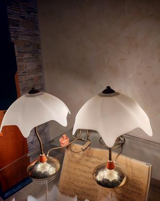 Coppie lampade Vintage S. I. L. L. anni 70