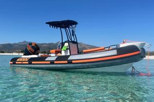 Gommone asso 61 yamaha 150 e rimorchio ellebi