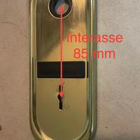 Vighi￼Mostrina Placca Esterna per Porta Blindata