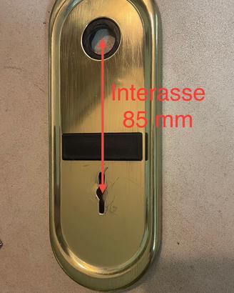 Vighi￼Mostrina Placca Esterna per Porta Blindata